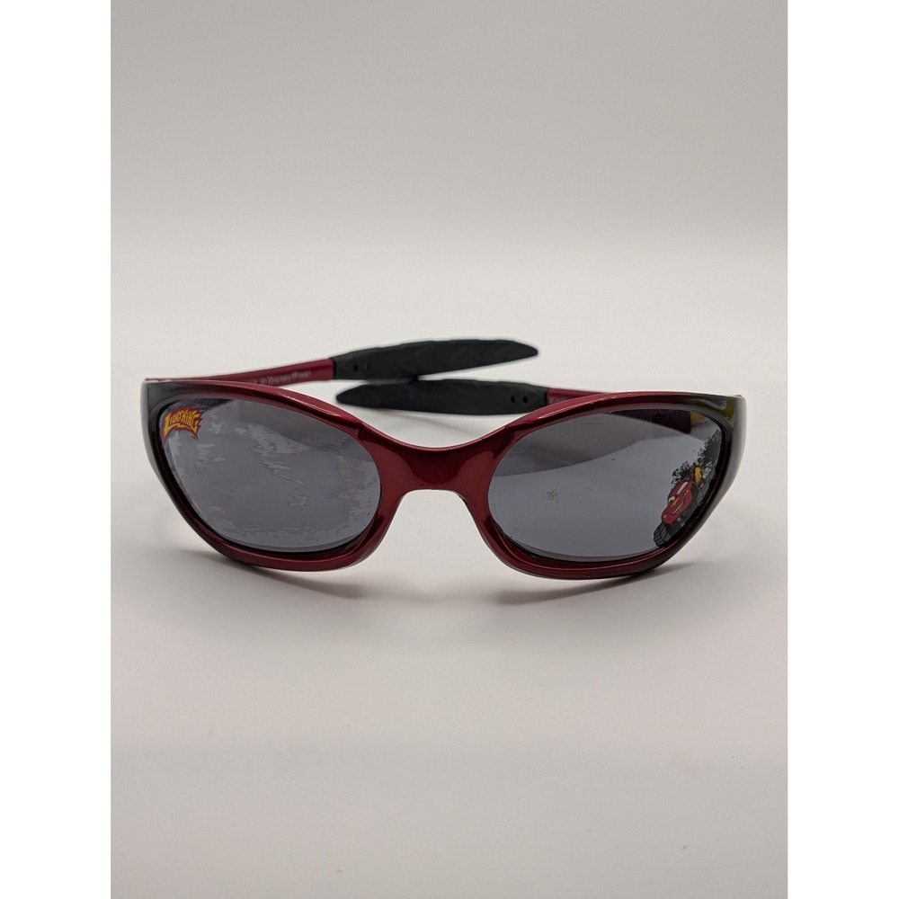 Disney Pixar Cars Lightning McQueen Kids Sunglasses Red Black FAC-033366-20357